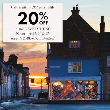 20 Years = 20% Off Almost Everything