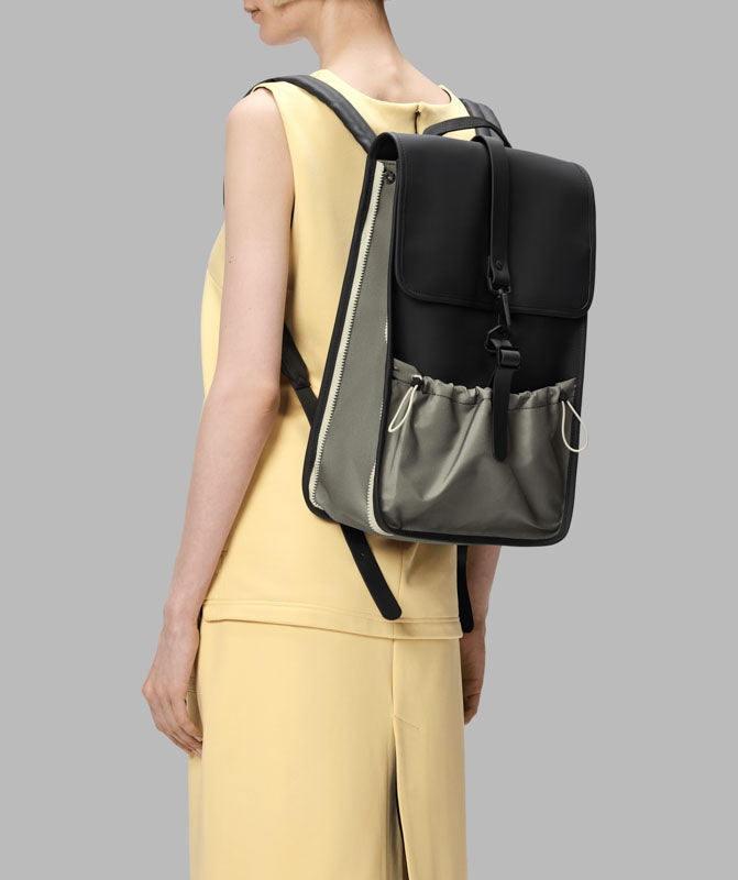 【関税込み】Mix Backpack Mini - RAINS - Synthetic - Black Rains® Backpack Mini in Black for $125 | Free Shipping