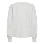 MOS MOSH MMYen Sina Lace Blouse in Ecru