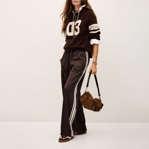 BA&SH Joshua Pants in Chocolate