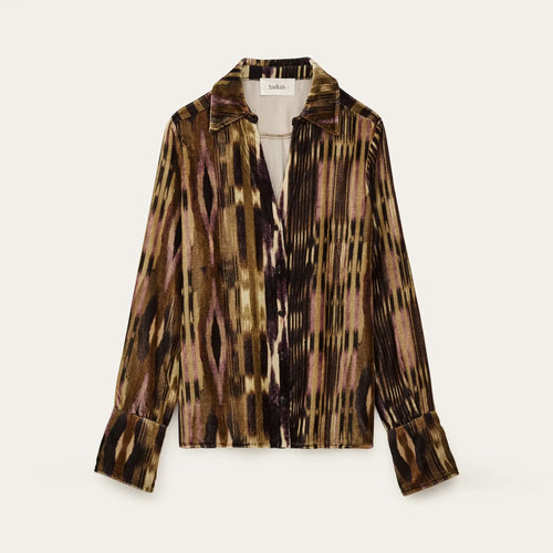 BA&SH Vany Shirt in Khaki