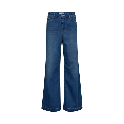 MOS MOSH MMDara Deluxe Jeans 32" in Mid Blue