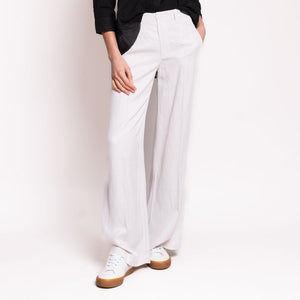 Smart Trousers in White Sand