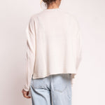 Baba Cashmere & Lambswool Knit in Ivory