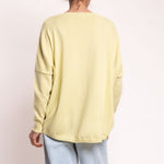 Mina Cashmere & Lambswool Mix Knit in Winter Lime