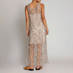 Morah See Through Dress with Slip in Mix