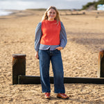 COLLEN & CLARE Lula Cashmere and Lambswool Tank in Flame