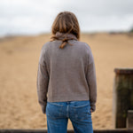 COLLEN & CLARE Gab Cotton Cardigan in Cappuccino