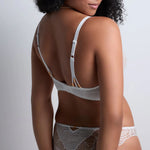 AUBADE Vibes Triangle Bra in Pearl