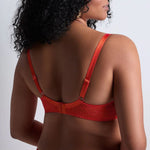 AUBADE Loosing My Mind Half Cup Bra in Chilli