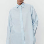 Adwin Cotton Shirt in Light Blue