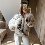RINO & PELLE Ambre Short Jacket in Cow Girl