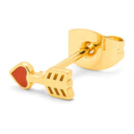 LULU COPENHAGEN Amor Earring 1pcs, Gold Plated