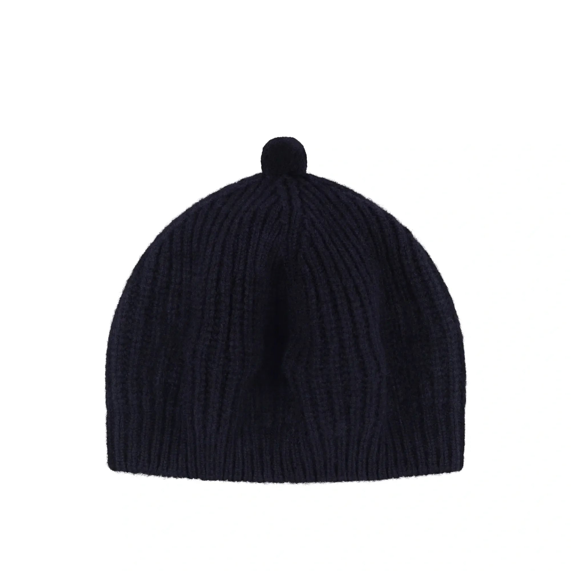 RATS KNIT BERET charcoal 長瀬私物着用品 QUINTON & CHADWICK Stitch Interest Beret in Navy Blue | Collen & Clare