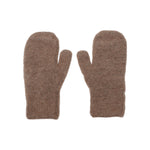 BLACK COLOUR Ginger Mittens in Camel