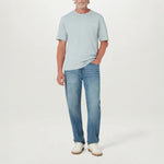 BELSTAFF Border T-Shirt in Quarry/Blue