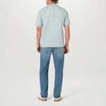 BELSTAFF Border T-Shirt in Quarry/Blue