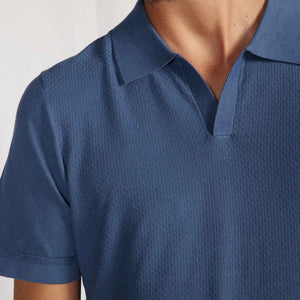 Bow Polo Knit in Teal