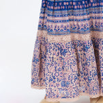 Cass Print Maxi Skirt in Multi