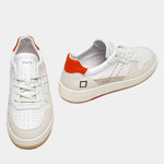 Court 2.0 Vintage Calf in White/Coral