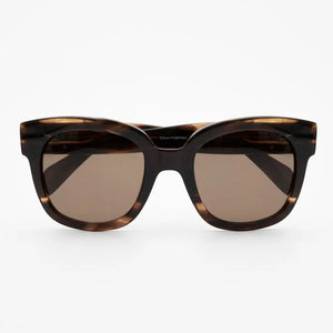 Chloe Sunglasses in Dark Brown