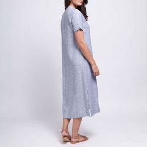 On The Prowl Dress in Chambray
