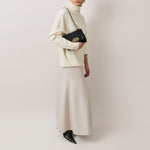 MULBERRY Lily Glossy Goat Bag in Black/Gold