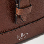 MULBERRY Chiltern Phone Pouch Natural Vegetable Tanned in Oak