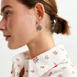 ESSENTIEL ANTWERP Irnaud Earrings with Charms in Love Mauve