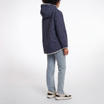 RINO & PELLE Ines Reversible Jacket with Hood in Night Grey and Birch