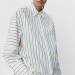 Julianna Daily Stripe Shirt in Surf The Web