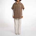 RINO & PELLE Luca Teddy Cape in Toffee