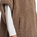 RINO & PELLE Luca Teddy Cape in Toffee