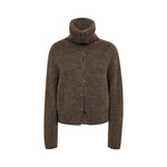 MOS MOSH MMHulda Knit Zip Cardigan in Bracken