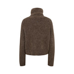 MOS MOSH MMHulda Knit Zip Cardigan in Bracken