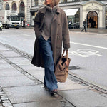 MOS MOSH MMHulda Knit Zip Cardigan in Bracken