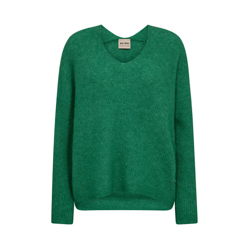 MOS MOSH MMThora V-Neck Knit in Amazon