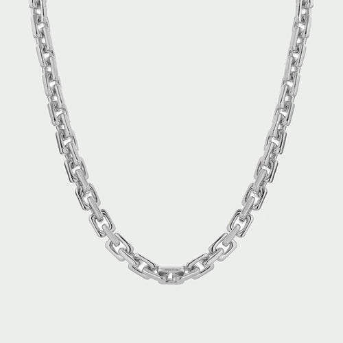 Tutti & Co Link Necklace in Silver