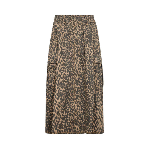 MOS MOSH MMDahlia Bari Leo Skirt in Leopard Print