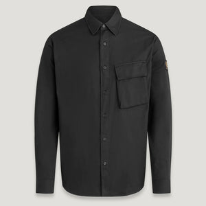 Scale Long Sleeve Shirt in Black