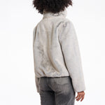 RINO & PELLE Sallie Faux Fur Jacket in Natural Degrade