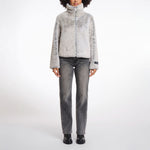 RINO & PELLE Sallie Faux Fur Jacket in Natural Degrade