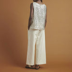 Tirsa Top in Pale Silver