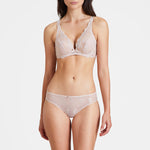 AUBADE Softessence Plunge Bra in Skin