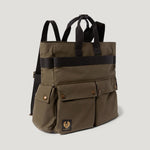 BELSTAFF Trialmaster 2 Way Tote in Faded/Olive