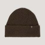 BELSTAFF Tuck Rib Beanie Hat in Major/Brown