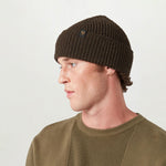 BELSTAFF Tuck Rib Beanie Hat in Major/Brown