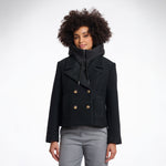 RINO & PELLE Tabita Padded Bib in Black