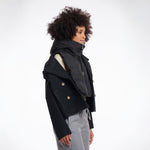 RINO & PELLE Tabita Padded Bib in Black