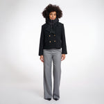 RINO & PELLE Tabita Padded Bib in Black